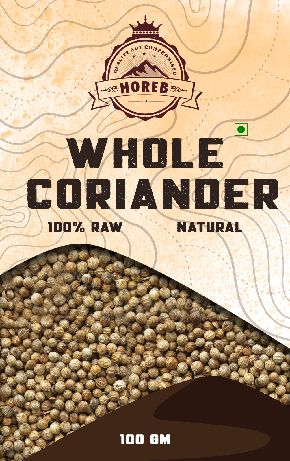 Whole Coriander - Front